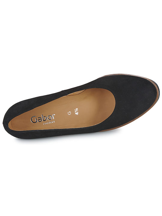 Pantofi cu toc Negru