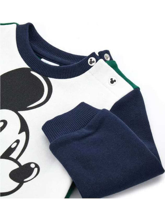 Kids Sweatpants Set Green 2pcs