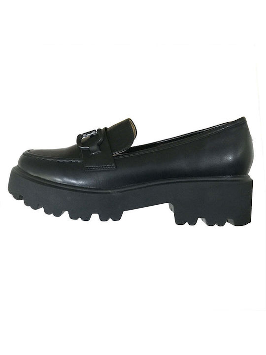 Ustyle Women's Loafers in Black Color