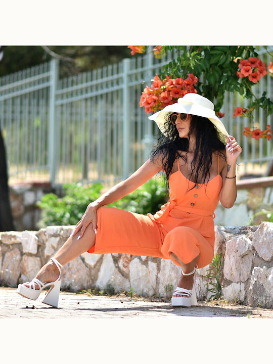 Γυναικεία Ολόσωμη Φόρμα Πορτοκαλί