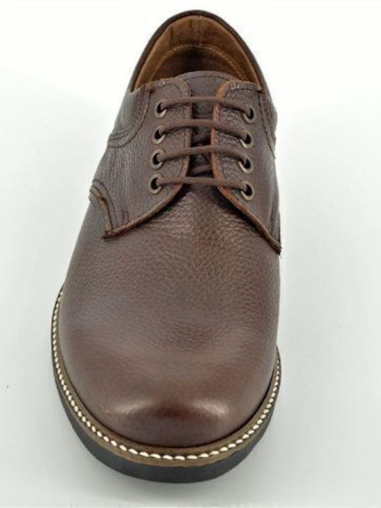 Men's Leather Casual Shoes Brown