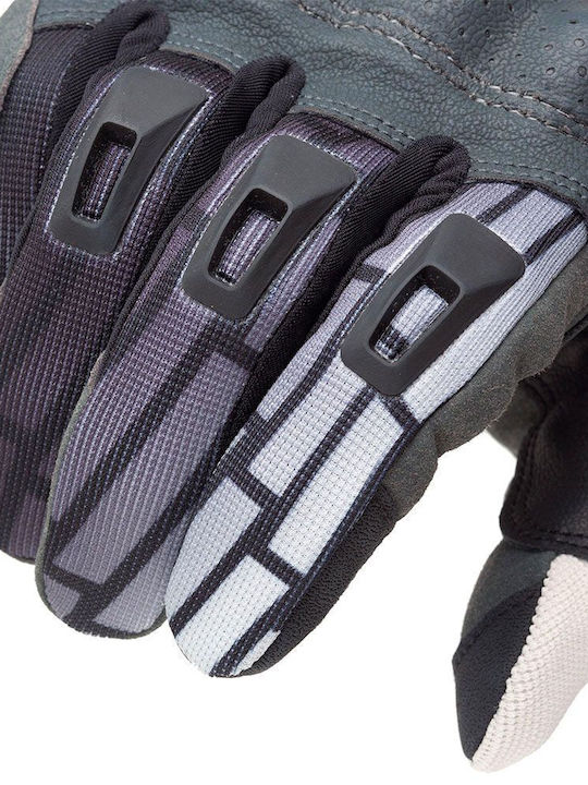 Tucano Urbano Stacca Summer Men's Motorcycle Gloves Gray