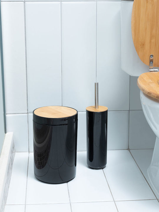 Estia Bamboo Plastic Toilet Brush Black