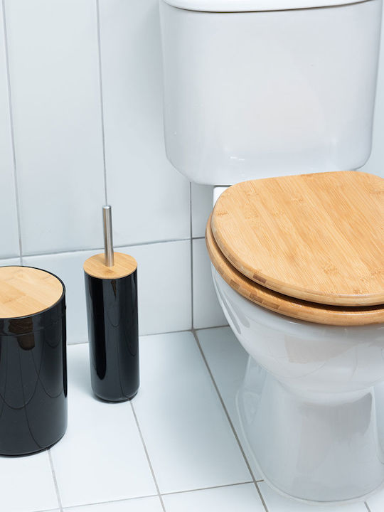Estia Bamboo Plastic Toilet Brush Black