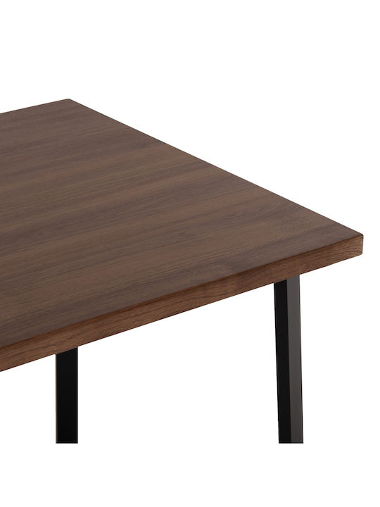 Jay Tisch Speisesaal Holz mit Metallgestell 120x70x76cm