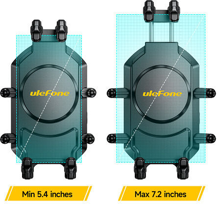Ulefone Armor Mount Pro Mount Phone Motorcycle with Adjustable Arm for Steering Wheel