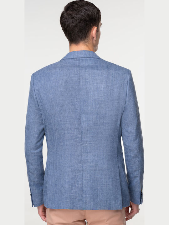 Men's Suit Jacket Regular Fit Light Blue