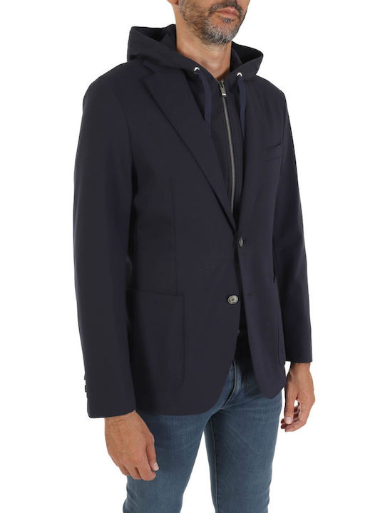 Hugo Boss Men's Suit Jacket Slim Fit Blue