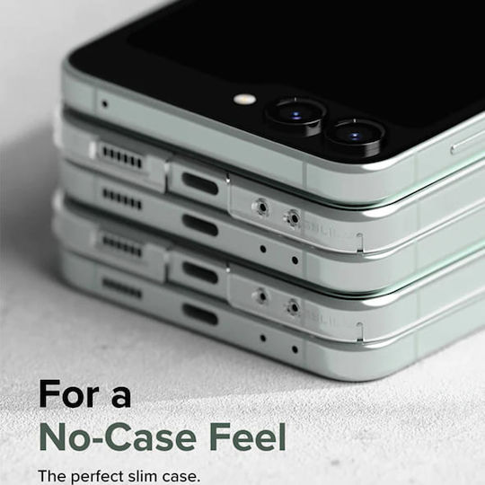 Ringke Slim Back Cover Πλαστικό Μαύρο (Galaxy Z Flip5)