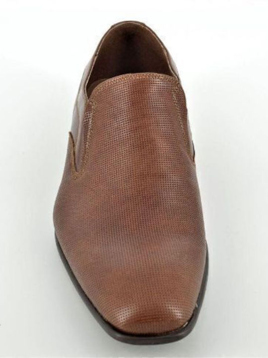 Men's Leather Moccasins Tabac Brown