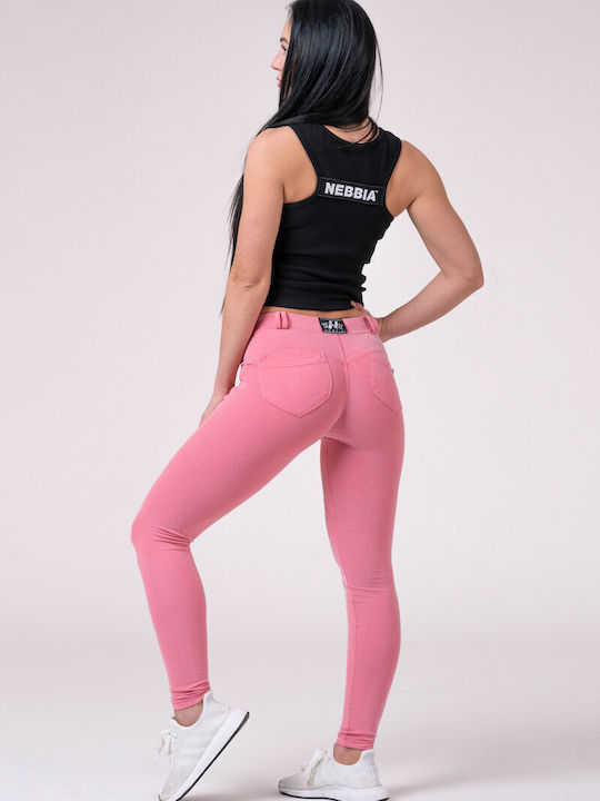 Nebbia Women's Long Legging Pink