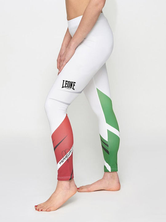 Leone 1947 Ausbildung Frauen Lang Leggings Weiß