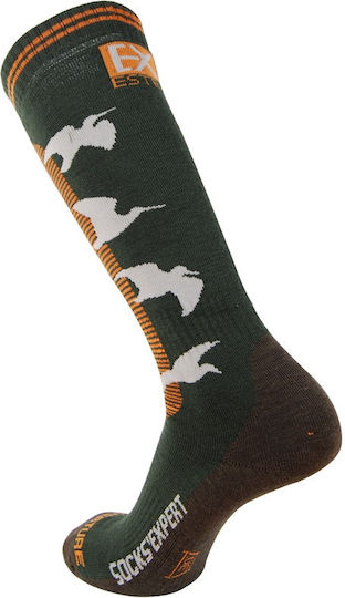 Rywan Long Hunting Socks in Khaki color