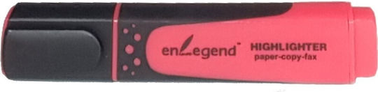 Ningbo Enlegend HL7002 Grip Μαρκαδόρος Υπογράμμισης Κόκκινος