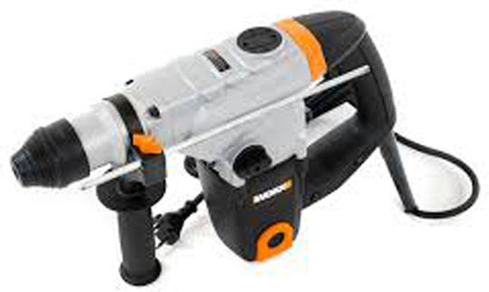 Worx WX333 Impact Demolition Hammer Electric 1250W with Chuck SDS Plus WX333