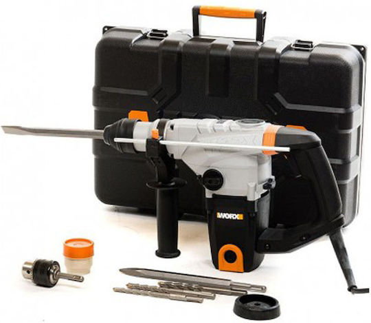 Worx WX333 Impact Demolition Hammer Electric 1250W with Chuck SDS Plus WX333