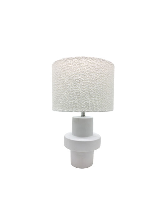 InTheBox Ceramic Table Lamp for Socket E27 with White Shade and Base