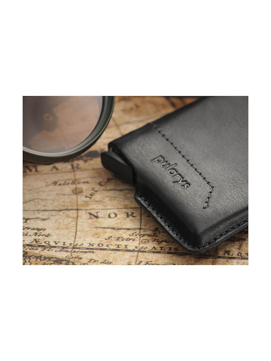 Pularys Men's Card Wallet with RFID Black