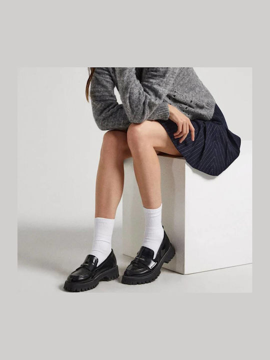 Damen Loafers in Schwarz Farbe