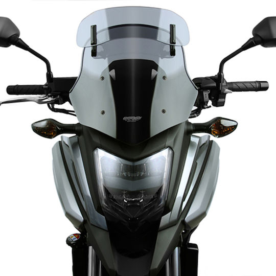 MRA Motorcycle Windshield & Windscreen Tinted Visor for Honda VT