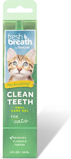 Tropiclean Clean Teeth Gel Οδοντικού Καθαρισμού 59ml