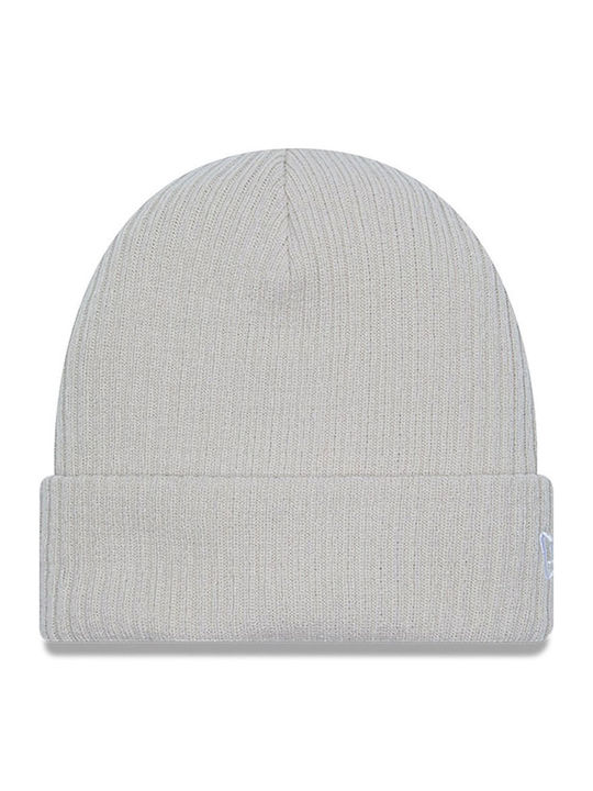 Knitted Beanie Cap Beige