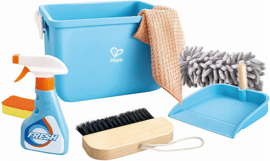 Hape Scoot Around Clean Up Bucket for 3+ Years 7 Pieces