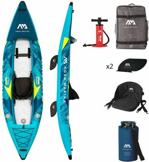 Aqua Marina Steam 312 10'3" Sit in Sea Kayak 1 Person Blue 15675