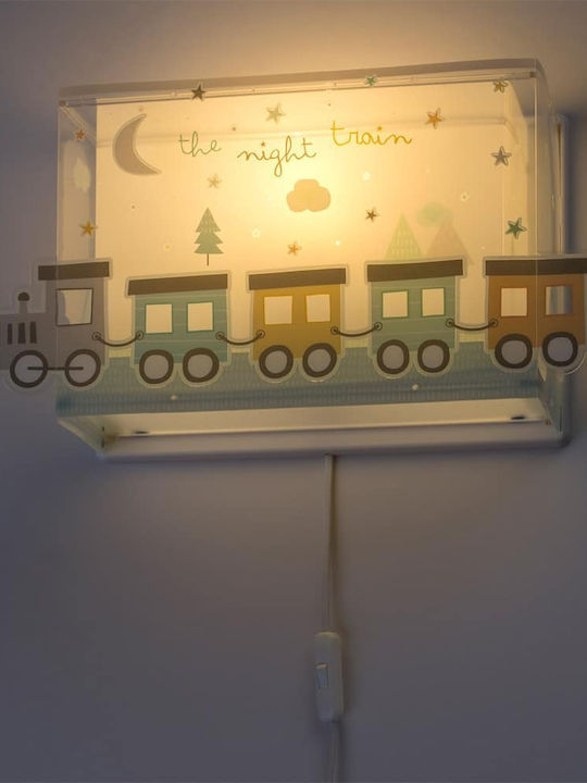 Ango Plastic Kids Wall Light The Night Train
