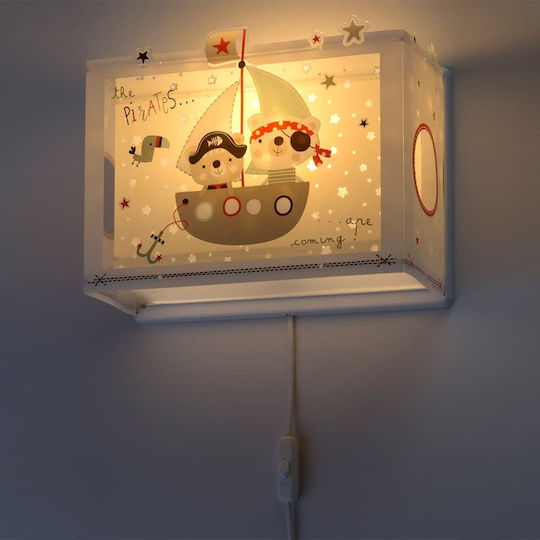 Ango Lumină de perete pentru copii Plastic The Pirates