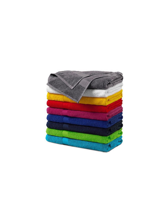 Malfini Bath Towel 70x140cm Blue Weight 450gr/m²
