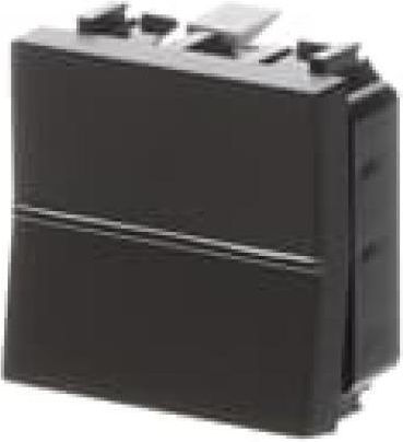 Abb Zenit Recessed Electrical Wall Switch One-Way Without Frame Aller Retour Anthracite