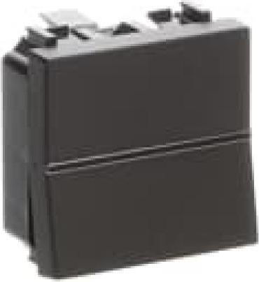 Abb Zenit Recessed Electrical Wall Switch One-Way Without Frame Aller Retour Anthracite
