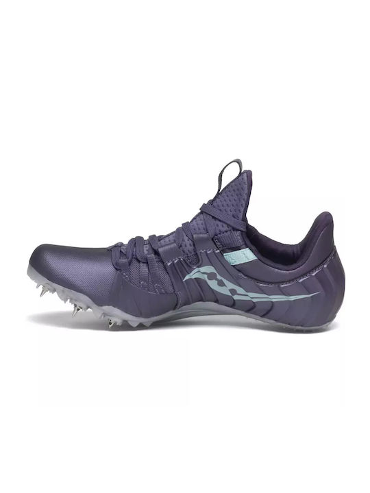 Saucony Showdown 5 Γυναικεία Spikes Μωβ