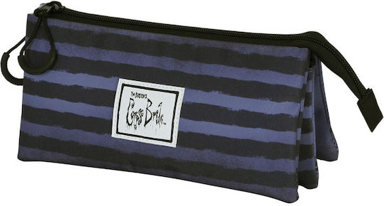 Karactermania Corpse Bride Pencil Case with 3 Compartments Purple