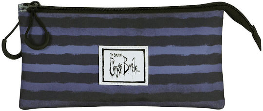 Karactermania Corpse Bride Pencil Case with 3 Compartments Purple