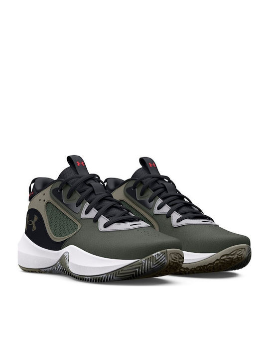Lockdown 6 High Basketball Shoes Green