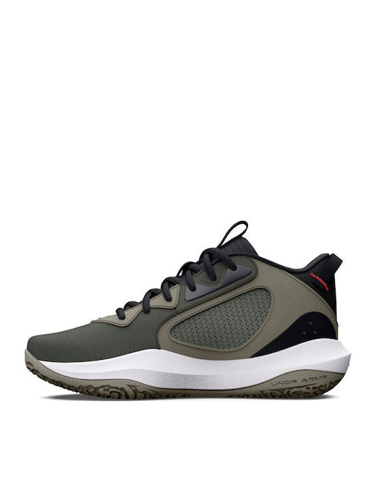 Lockdown 6 High Basketball Shoes Green