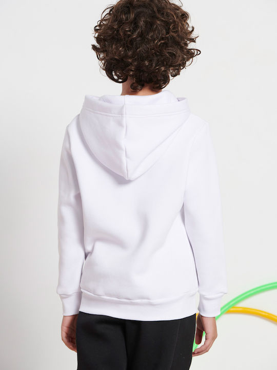 BodyTalk Kids Sweatshirt with Hood White