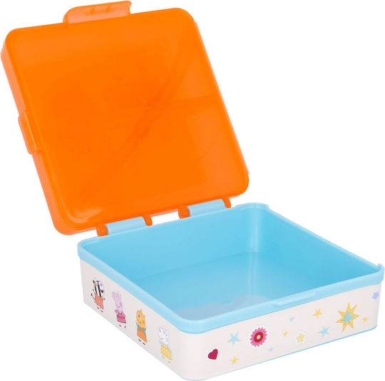 Stor Peppa Pig Plastic Kids' Food Container Peppa Pig Orange x x 6cm