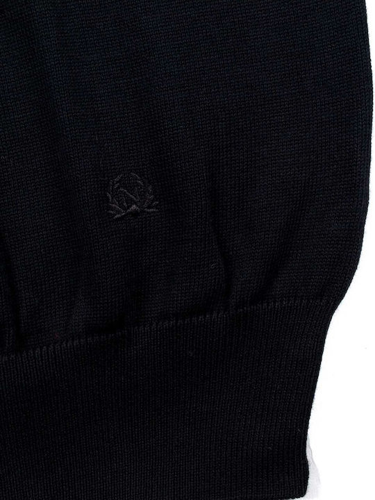 40 Langarm-Pullover Schwarz