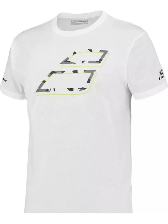 Babolat 4US23441Y-1000 Ανδρική Μπλούζα Λευκή