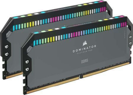 Corsair Dominator Platinum RGB 64GB DDR5 RAM with 2 Modules (2x32GB) and 6000 Speed for Desktop