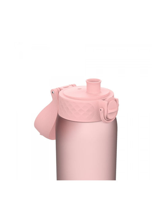 Ion8 Plastic Water Bottle 350ml Pink