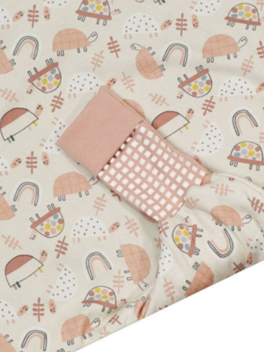 Tender Winter Sleeping Bag with Feet Eco Turtle 2.5 Tog Ecru with Detachable Sleeves
