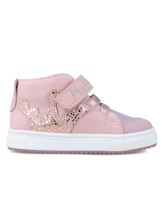 Garvalin Kids Sneakers High Pink