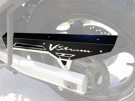 Moto Discovery Motorcycle Chain Guard Black