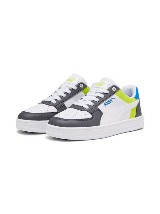 Puma Kinder-Sneaker CAVEN 2.0 White / Royal / Green