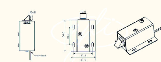 Yli Electronic Ηλεκτρικό Κυπρί Κλειδαριάς