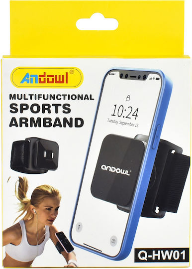 Andowl Θήκη Μπράτσου έως 6.8" Μαύρο